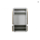 BEPUREHOME - ORGANIZE kast grenen mist - 62cm