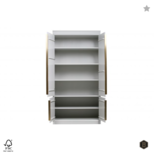 BEPUREHOME - ORGANIZE kast grenen mist - 44cm