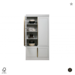 BEPUREHOME - ORGANIZE kast grenen mist - 44cm