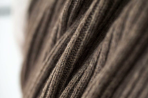 Deken - Knitted Mohair Rib