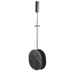 101 CPH - CLAM OXIDIZED pendant lamp