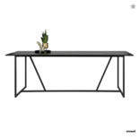 WOOOD - Silas Eettafel Zwart