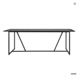 WOOOD - Silas Eettafel Zwart