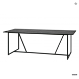 WOOOD - Silas Eettafel Zwart