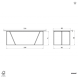 WOOOD - Silas Eettafel