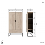 WOOOD - Silas Cabinet