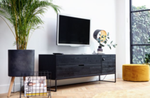 WOOOD - SILAS Tv meubel Zwart