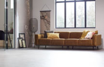 BEPUREHOME - Statement Fluweel Honing Geel - 280cm