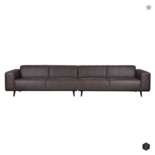 BEPUREHOME - STATEMENT Eco Leer Grijs - 372cm