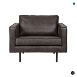 RODEO - Fauteuil Zwart
