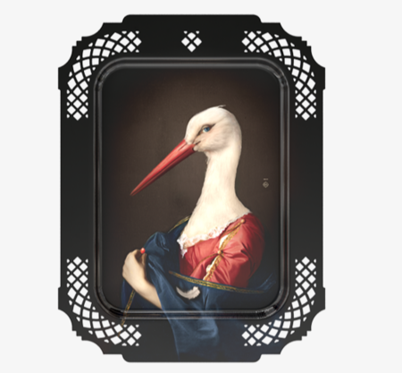 Ibride - Dienblad Madame la Cigogne