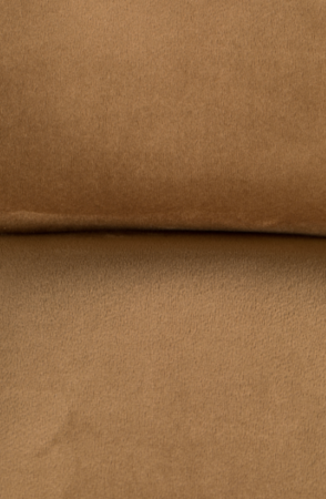 BAR LOUNGE HOCKER - Fluweel Golden Brown