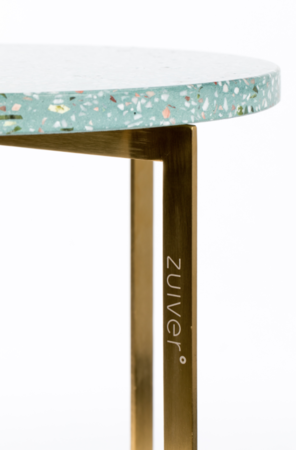 LUIGI SIDE TABLE - Round green