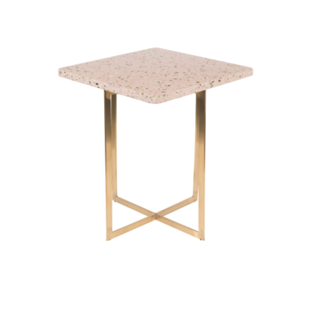 LUIGI SIDE TABLE - Square pink