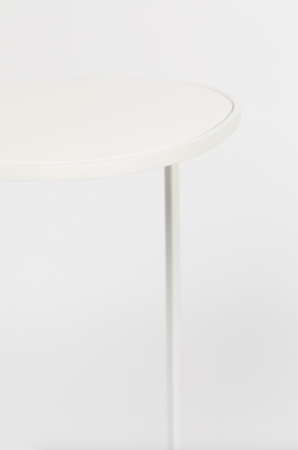 MOONDROP - Single Side Table White