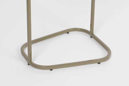 MOONDROP - Single Side Table Clay