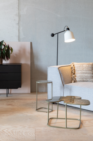 MOONDROP - Single Side Table Clay