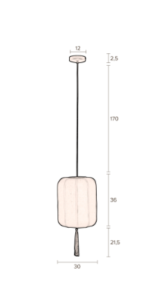 SUONI S - Pendant Lamp Gold
