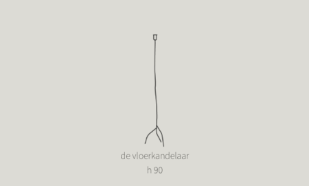 DE VLOERKANDELAAR - wit