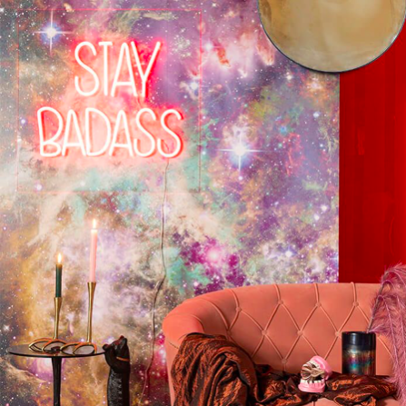 LED NEON WANDLAMP - Badass