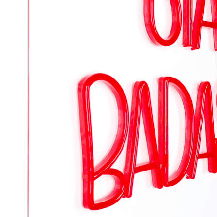 LED NEON WANDLAMP - Badass