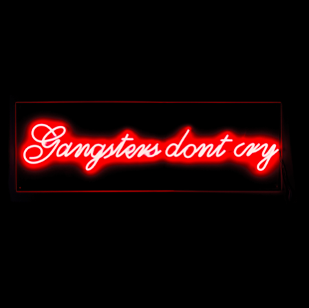 LED NEON WANDLAMP - Gangsters