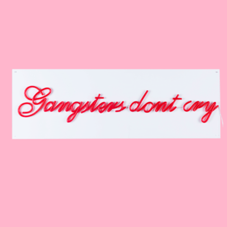 LED NEON WANDLAMP - Gangsters