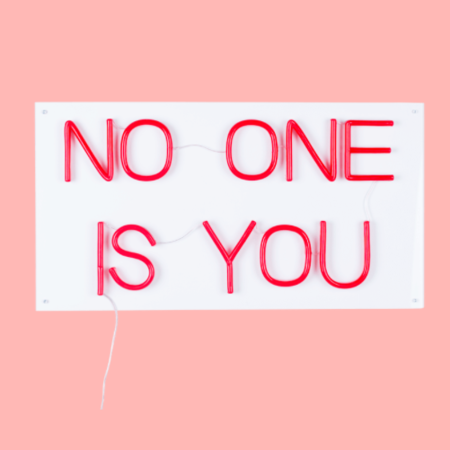 LED NEON WANDLAMP - no one