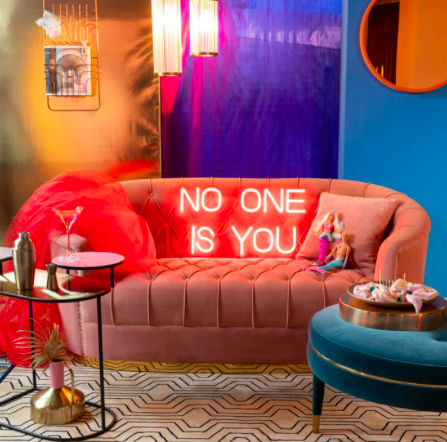LED NEON WANDLAMP - no one