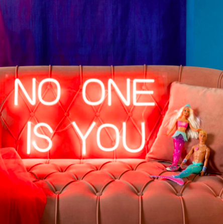 LED NEON WANDLAMP - no one