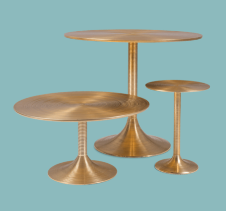 HYPNOTISING SALONTAFEL - round