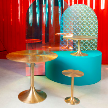 HYPNOTISING EETTAFEL - round