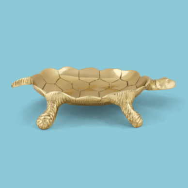 CRUSH ON ME SCHAAL - goud