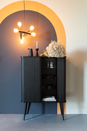 BARBIER CABINET - Black