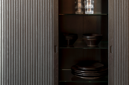 BARBIER CABINET - Black