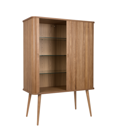 BARBIER CABINET - Oak