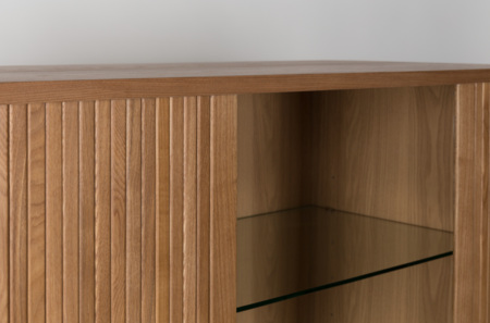 BARBIER CABINET - Oak