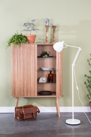 BARBIER CABINET - Oak