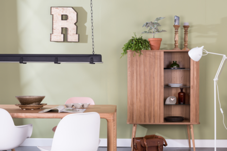 BARBIER CABINET - Oak