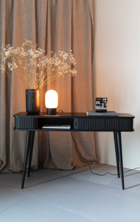BARBIER CONSOLE TABLE - Black