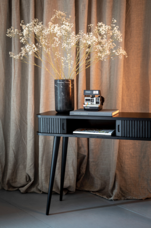 BARBIER CONSOLE TABLE - Black