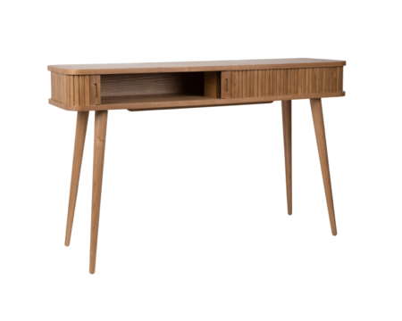 BARBIER CONSOLE TABLE - Oak