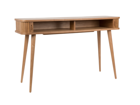 BARBIER CONSOLE TABLE - Oak