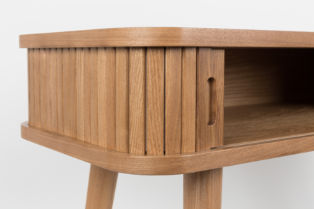 BARBIER CONSOLE TABLE - Oak