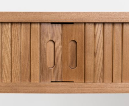 BARBIER CONSOLE TABLE - Oak