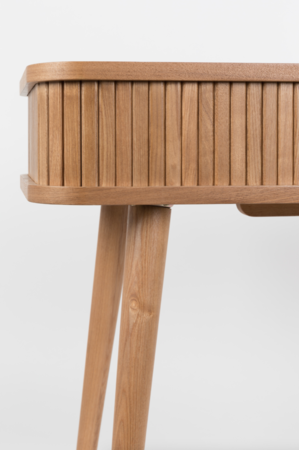 BARBIER CONSOLE TABLE - Oak