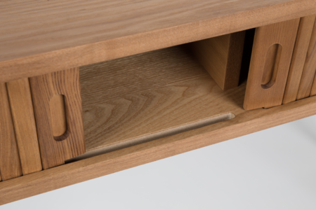 BARBIER CONSOLE TABLE - Oak