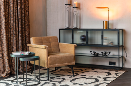 SIDEBOARD BOLI - High black