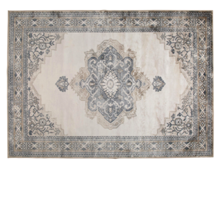 CARPET MAHAL - Grey/liver