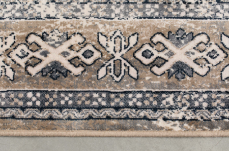 CARPET MAHAL - Grey/liver